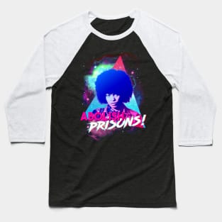 CROW - Abolish Prisons! Vaporwave Baseball T-Shirt